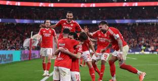 Бенфика - Монако 3:3 